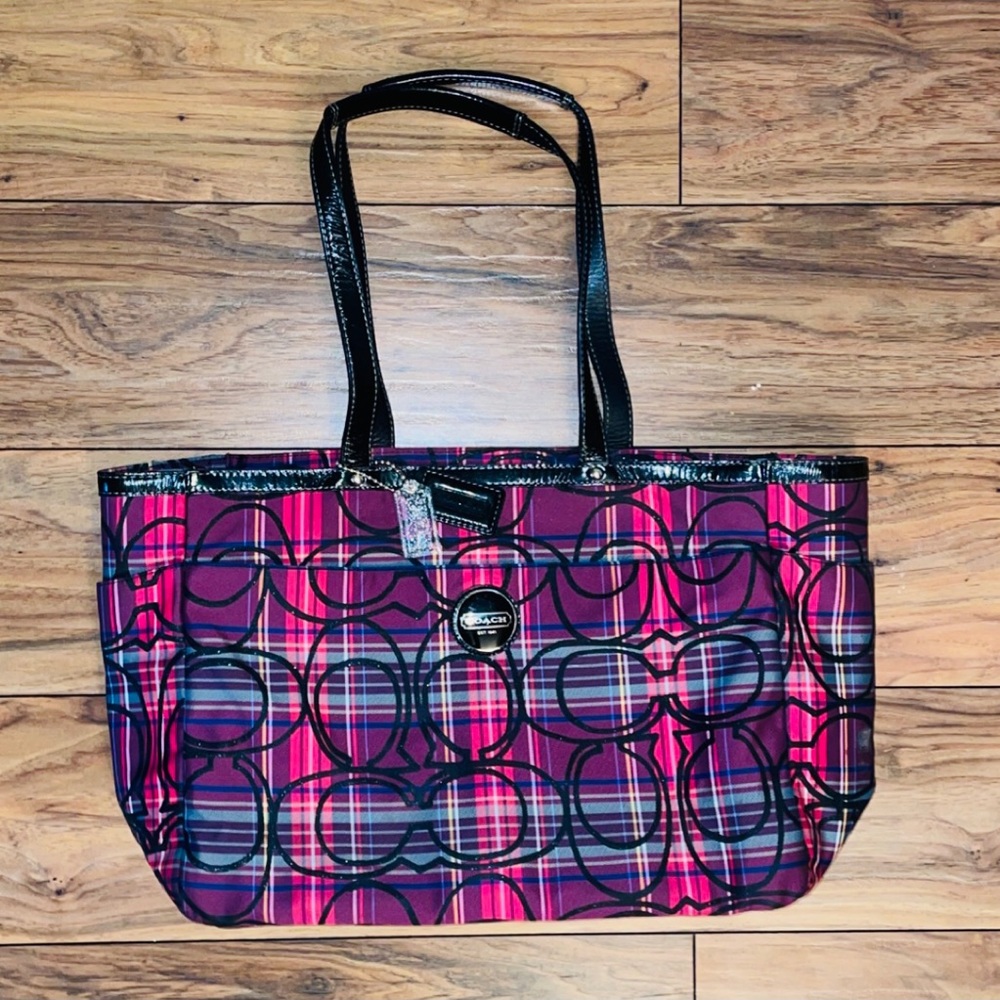 Coach Pink Poppy Tote